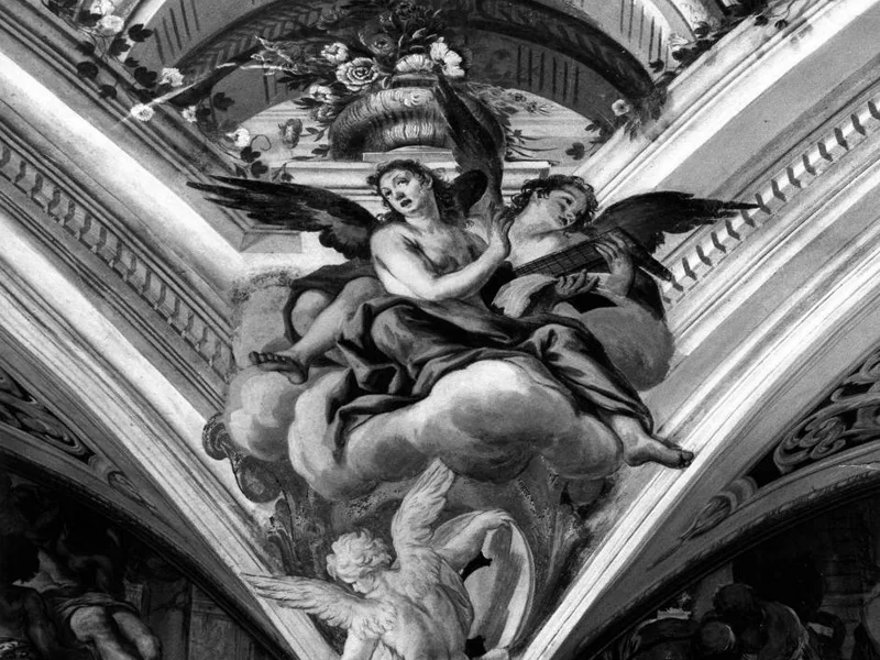 1663-Tommaso Nasini - Angeli - Chiesa di S. Maria del Carmine